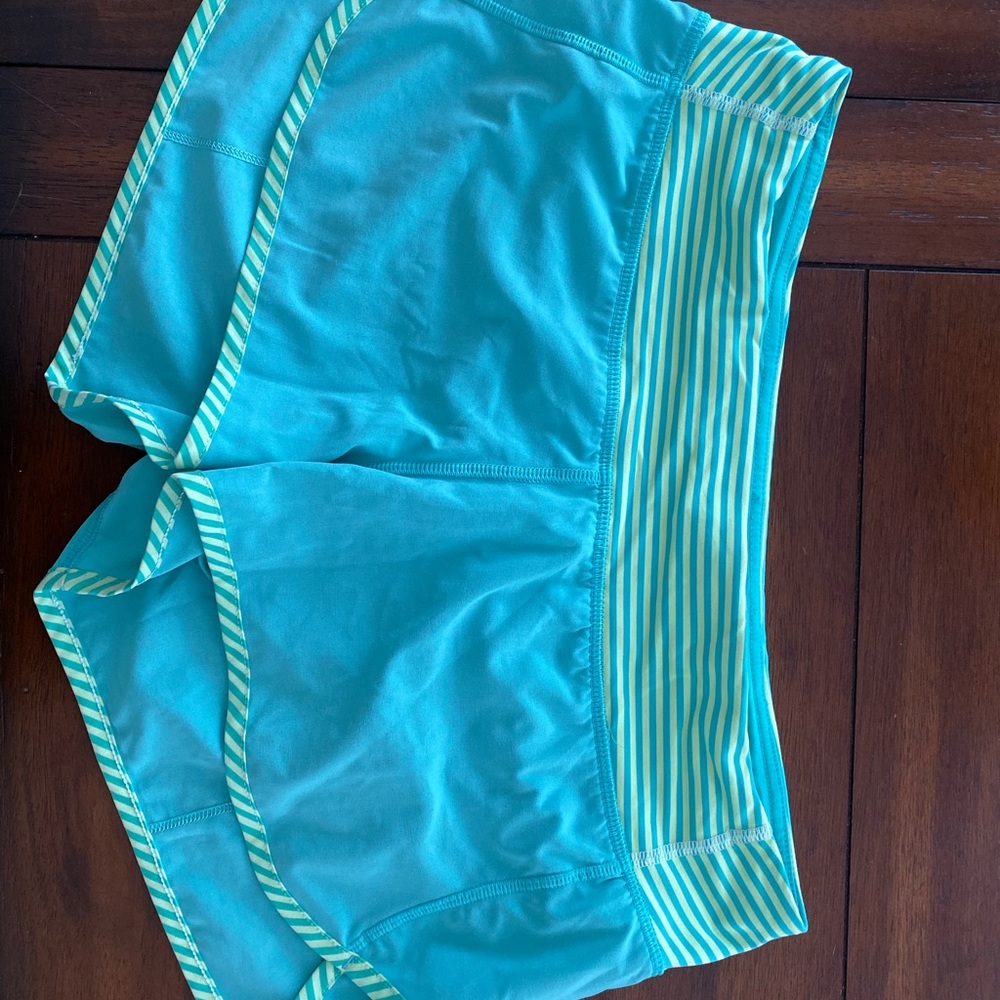 Old school 2-way stretch lululemon speed shorts